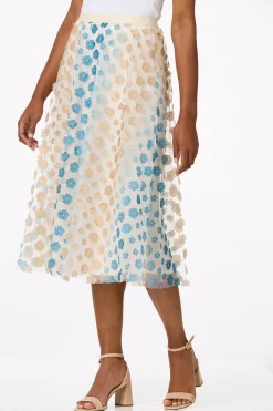 Cato 3d Floral Skirt> Skirts
