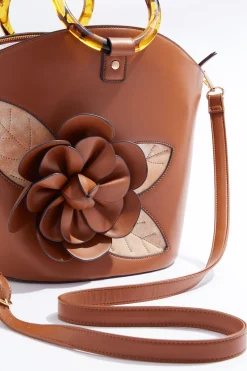 Cato 3d Flower Satchel> Handbags
