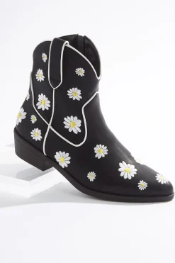 Cato Daisy Embroidered Western Boots> Boots