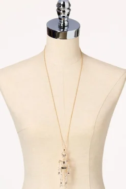 Cato Dancing Skeleton Pendant Necklace> Necklaces