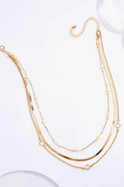 Cato Delicate Inspirational Layered Necklace> Inspirational|Necklaces