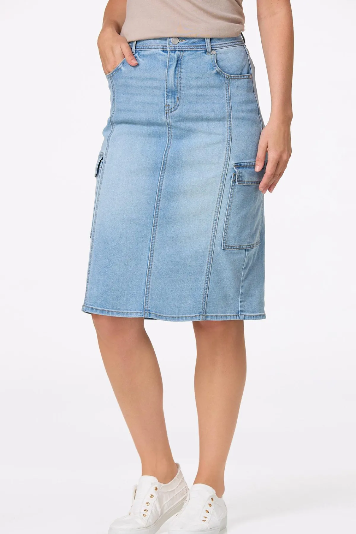 Cato Denim Cargo Skirt> Skirts|Jeans
