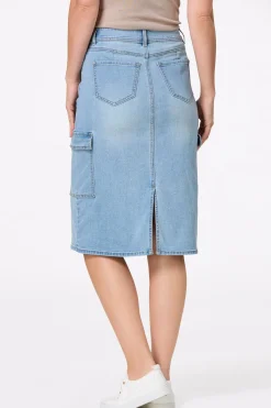 Cato Denim Cargo Skirt> Skirts|Jeans