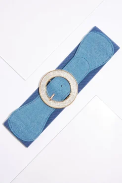 Cato Embellished Circle Stretch Belt> Belts