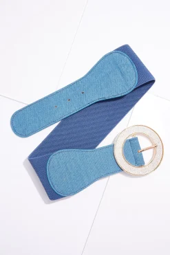 Cato Embellished Circle Stretch Belt> Belts