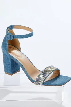 Cato Embellished Heeled Sandals> Sandals|Heels