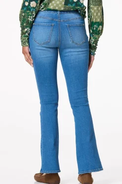 Cato Double Button High Rise Bootcut Jeans><noscript><img width=