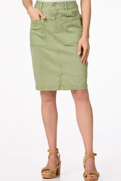 Cato Double Pocket Denim Skirt> Skirts|Jeans