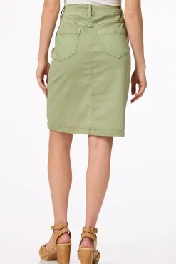 Cato Double Pocket Denim Skirt> Skirts|Jeans