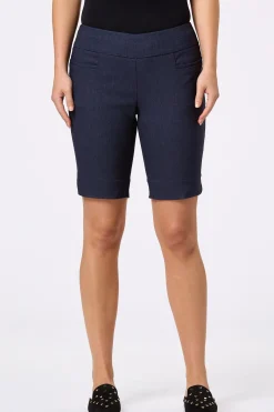 Cato Dressy Denim Bermuda Shorts><noscript><img width=
