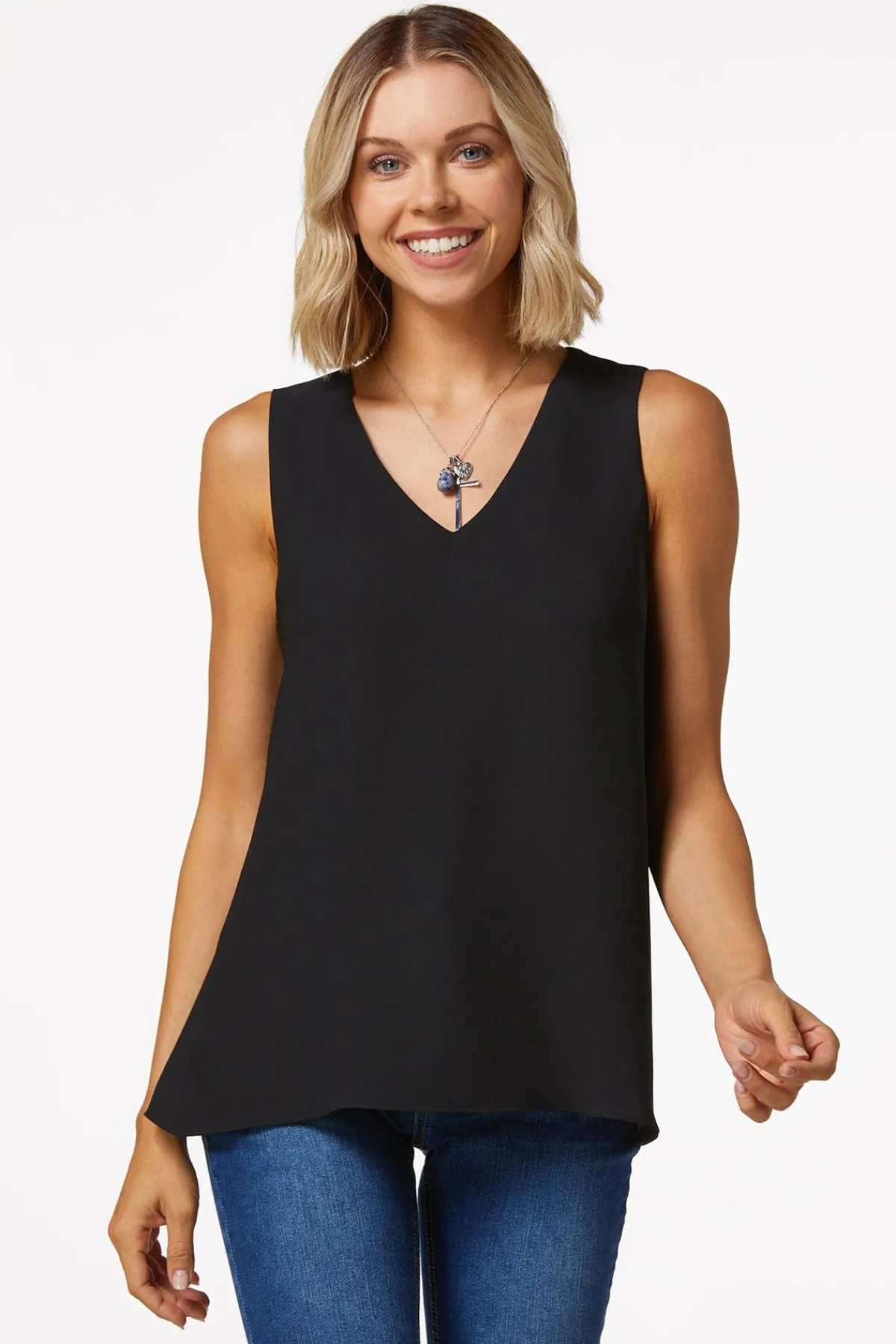 Cato Dressy Layered Tank> Tops