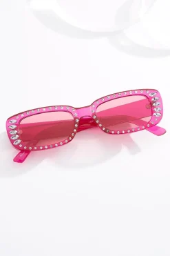 Cato Embellished Oval Sunglasses> Sunglasses