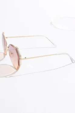 Cato Etched Lens Sunglasses><noscript><img width=