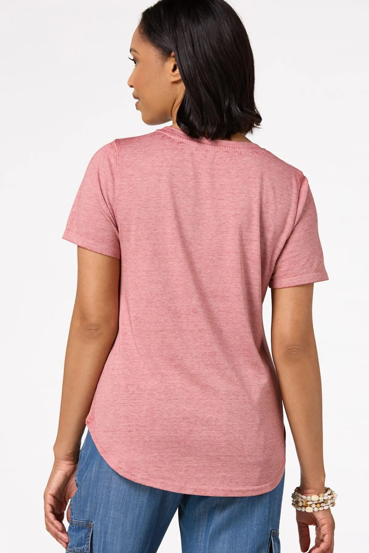 Cato Faith Can Move Mountains Tee> Tops