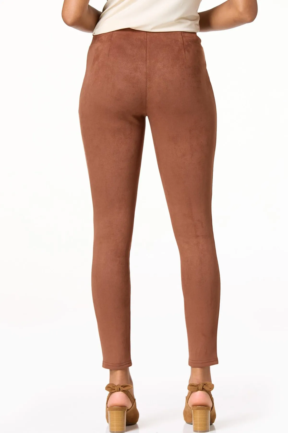 Cato Faux Suede Leggings> Pants