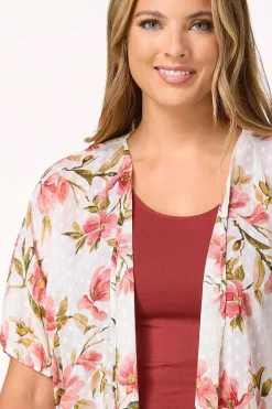 Cato Floral Clip- Dot Kimono><noscript><img width=