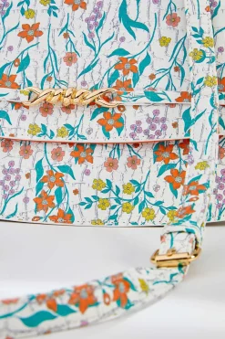 Cato Floral Textured Satchel> Handbags