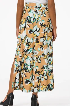 Cato Floral Tie Front Maxi Skirt> Skirts