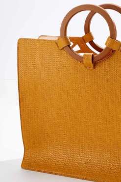 Cato Flower Lucite Tote Set><noscript><img width=