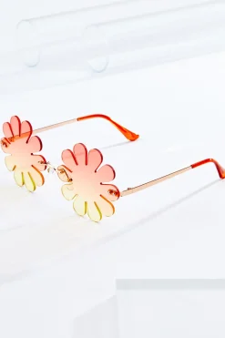 Cato Flower Rimless Sunglasses> Sunglasses