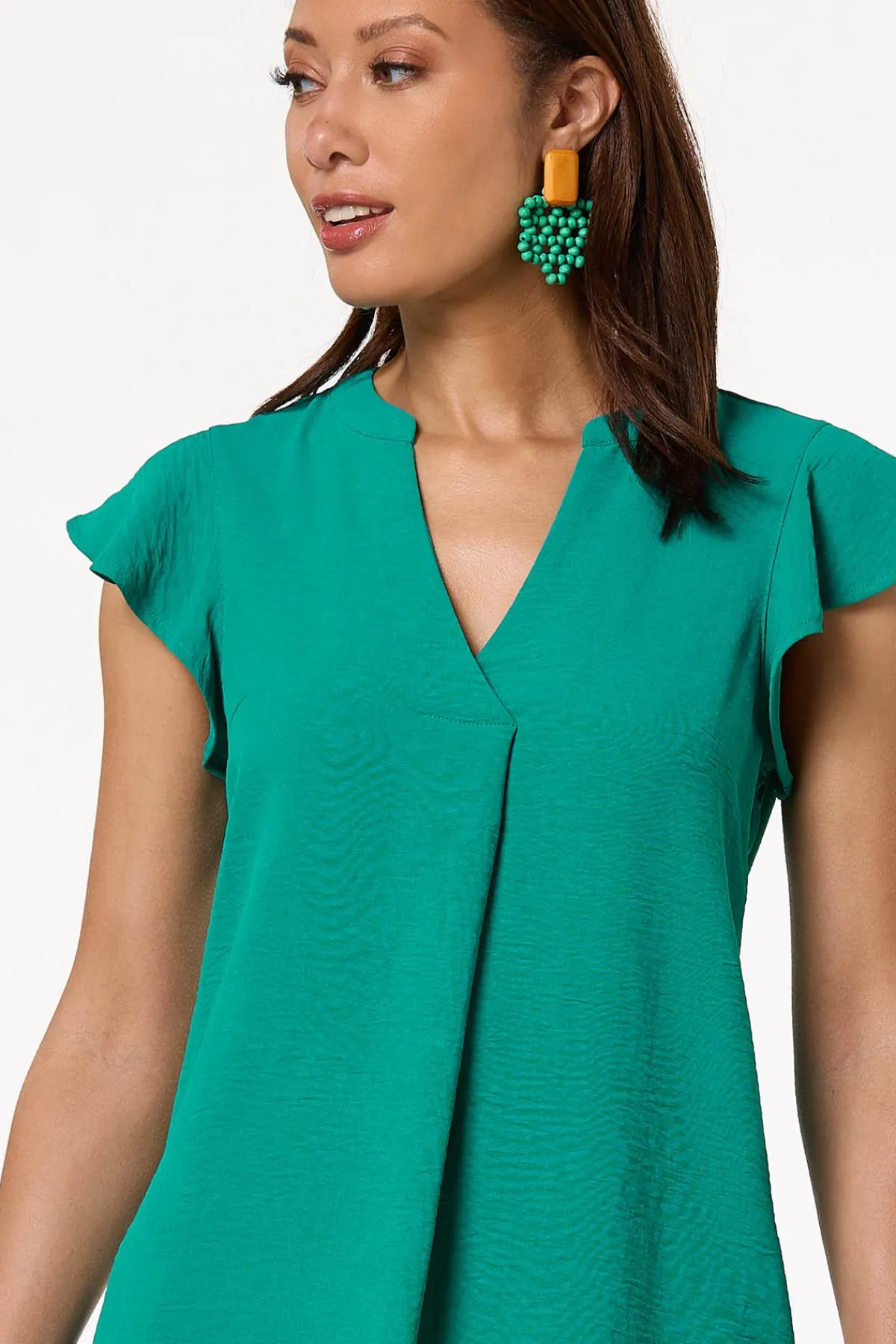 Cato Flutter Sleeve Shift Dress> Dresses