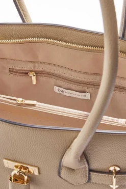 Cato Frame Compartment Satchel><noscript><img width=