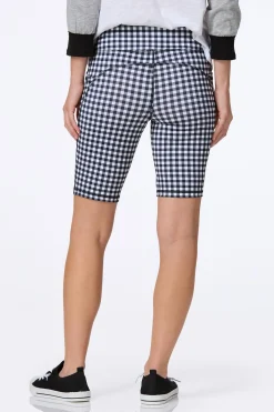 Cato Gingham Biker Shorts> Athleisure|Shorts