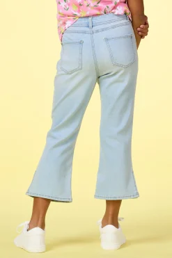 Cato Girls Cropped Flare Jeans> Bottoms