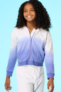 Cato Girls Dip Dye Zip Front Hoodie><noscript><img width=