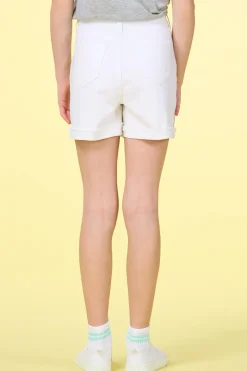 Cato Girls Distressed White Shorts> Bottoms