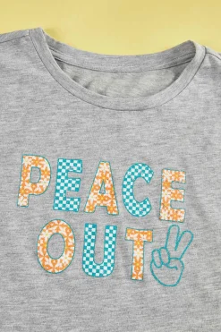 Cato Girls Floral Peace Out Tee><noscript><img width=