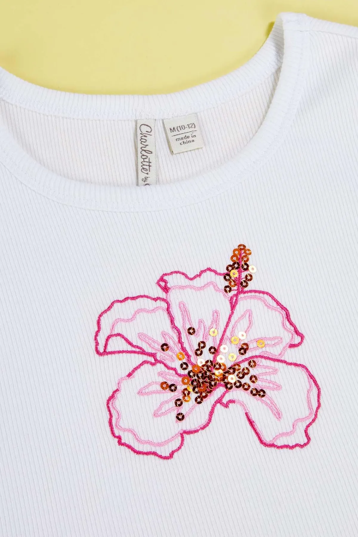 Cato Girls Floral Sequin Tank> Tops & Jackets