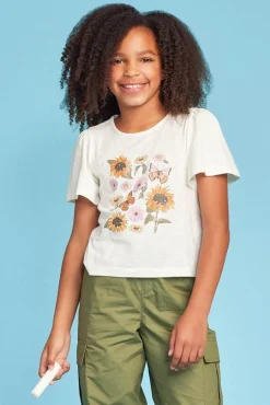 Cato Girls Floral Sunflower Tee> Tops & Jackets