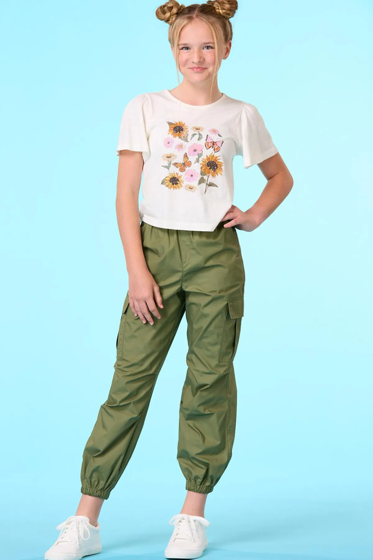 Cato Girls Floral Sunflower Tee> Tops & Jackets