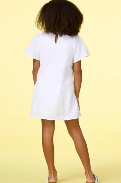 Cato Girls Flowy White Dress> Dresses