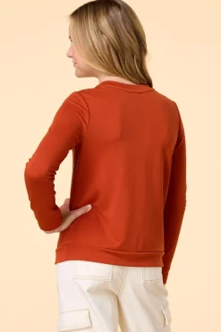 Cato Girls French Terry Fall Sweatshirt><noscript><img width=