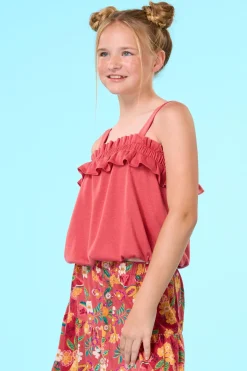 Cato Girls Ruffled Bubble Tank> Tops & Jackets