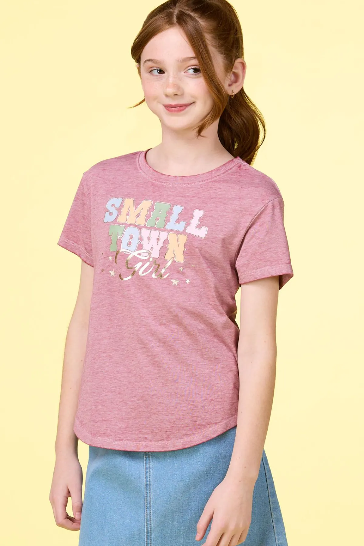 Cato Girls Small Town Girl Tee> Tops & Jackets
