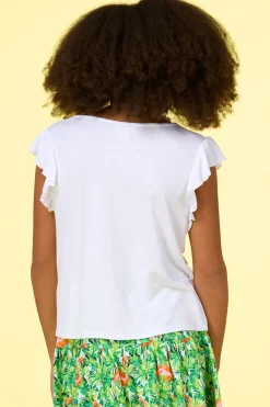 Cato Girls Solid Ruched Top> Tops & Jackets