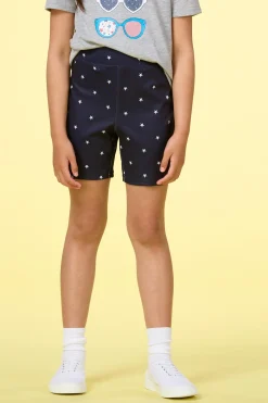Cato Girls Star Biker Shorts> Bottoms