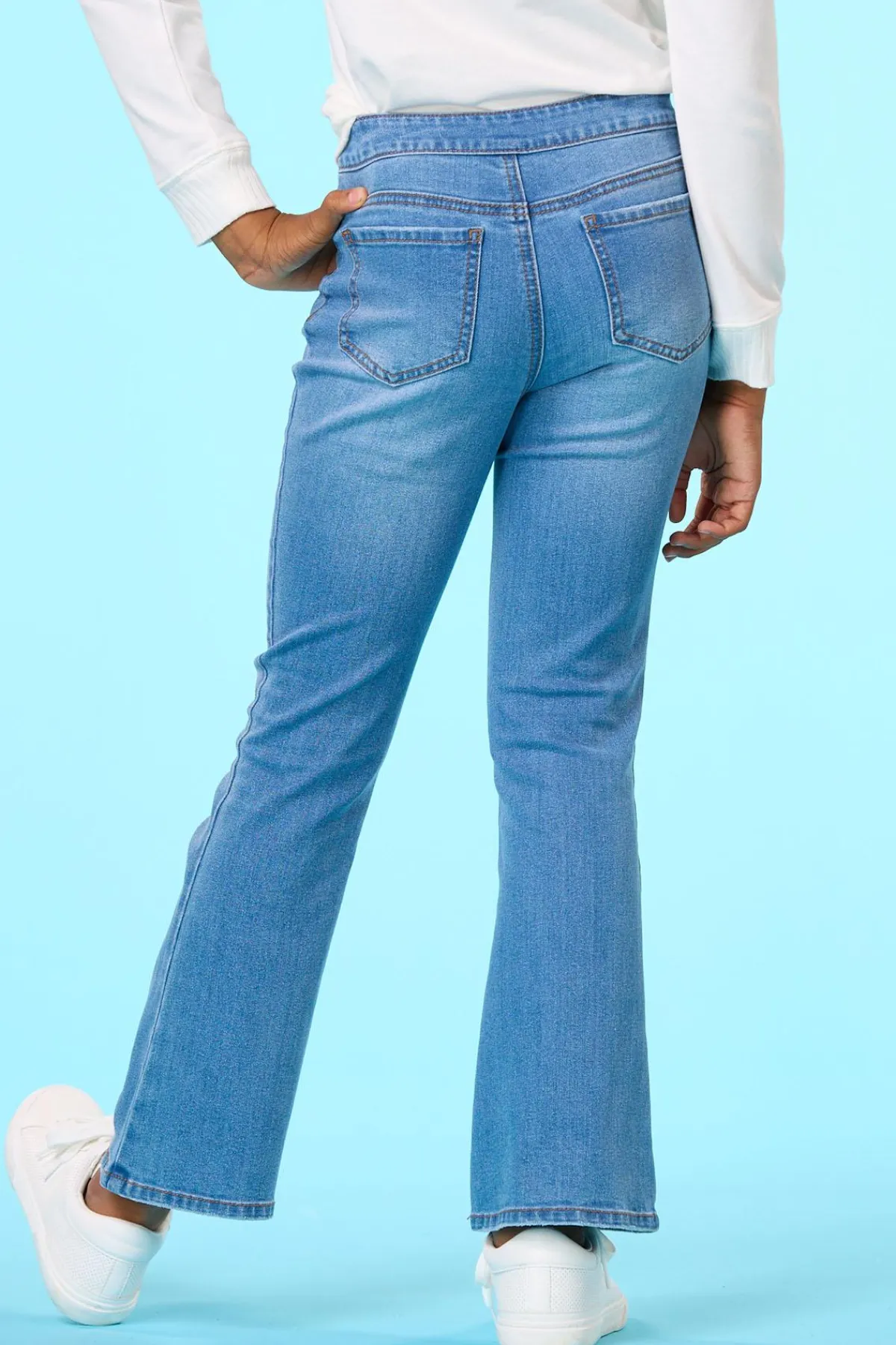 Cato Girls Tab Waist Jeans> Bottoms