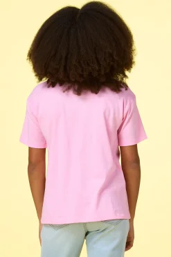 Cato Girls Textured Flamingo Tee> Tops & Jackets