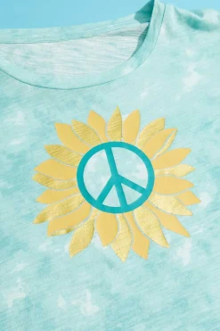 Cato Girls Tie Dye Sunflower Tee><noscript><img width=