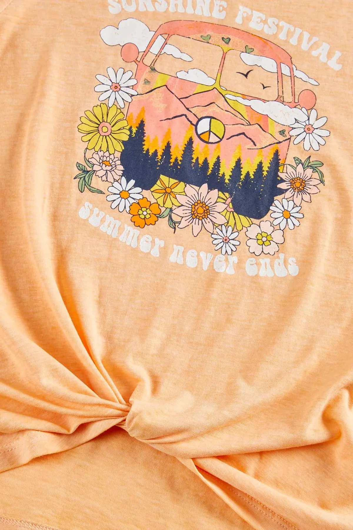 Cato Girls Twisted Sunshine Tee> Tops & Jackets