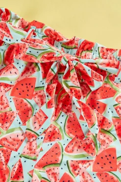 Cato Girls Watermelon Tie Waist Shorts><noscript><img width=