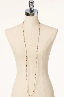 Cato Glass Bead Long Necklace> Necklaces