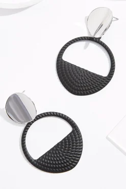 Cato Half Circle Dangle Earrings> Earrings