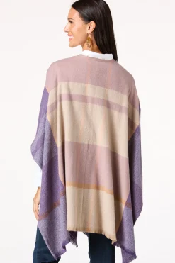 Cato Herringbone Plaid Wrap> Cold Weather