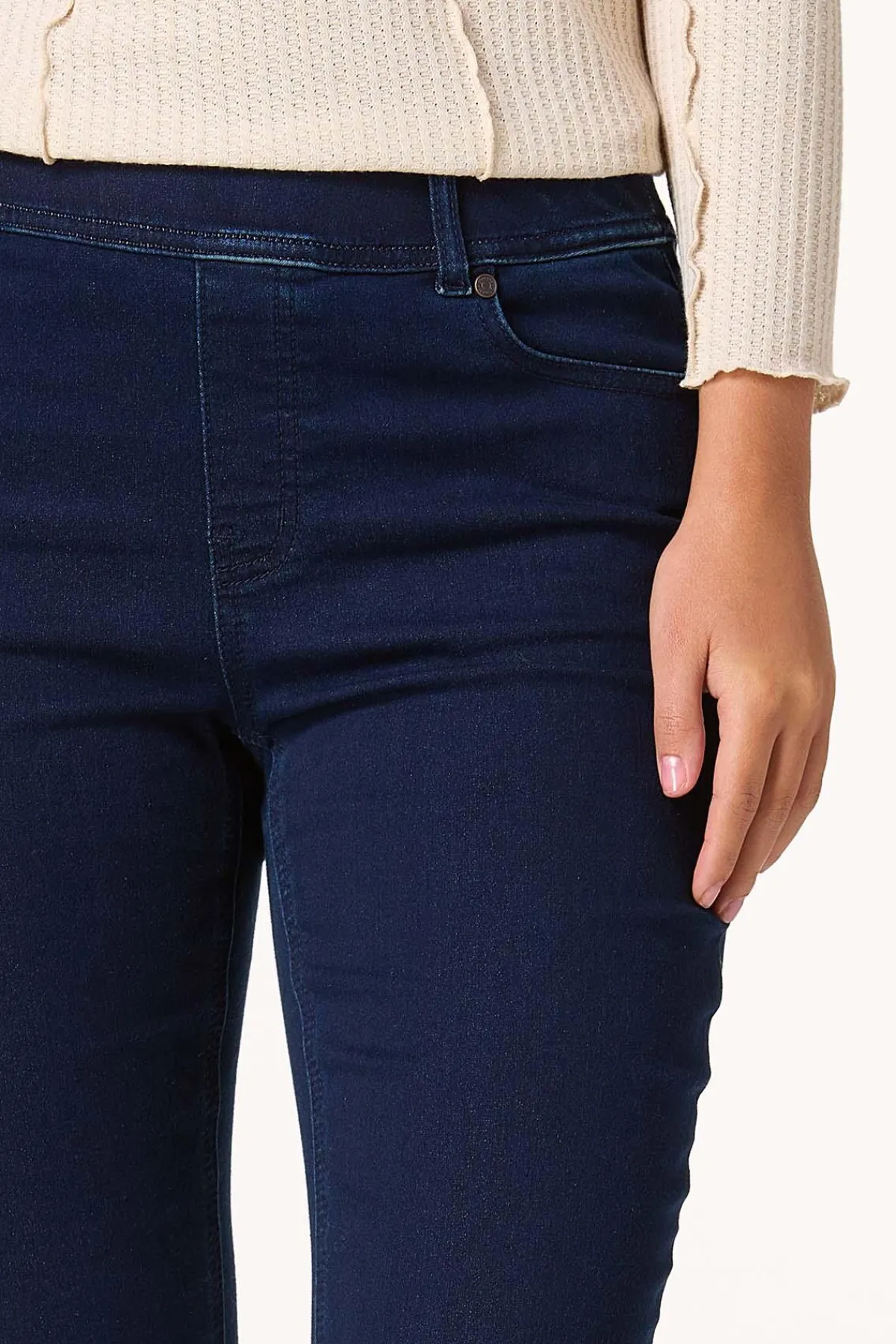 Cato High Rise Pull- On Flare Leg Jeans> Jeans