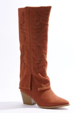 Cato Hooded Western Tall Boots> Boots